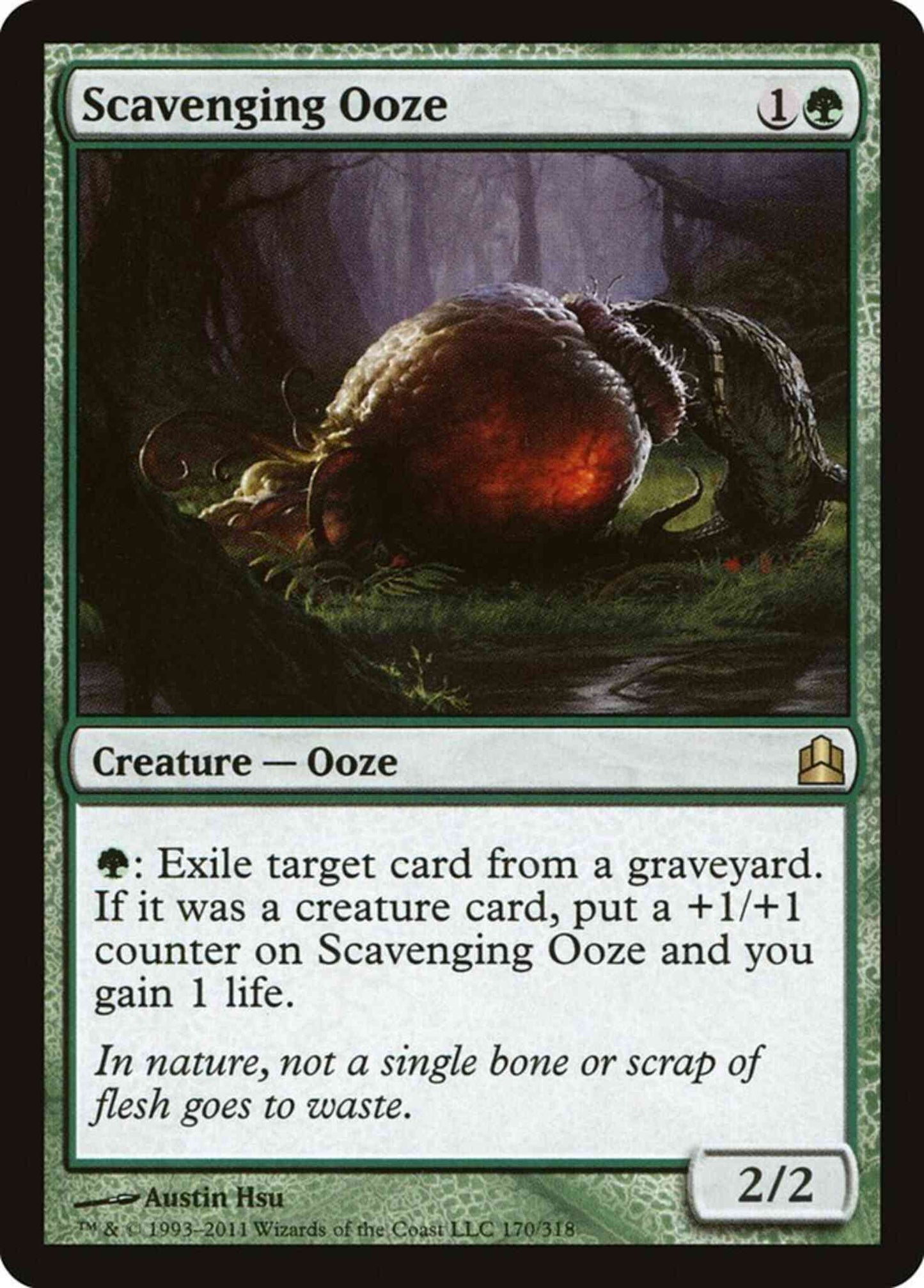 Scavenging Ooze [170] [Commander 2011] [Non-Foil]