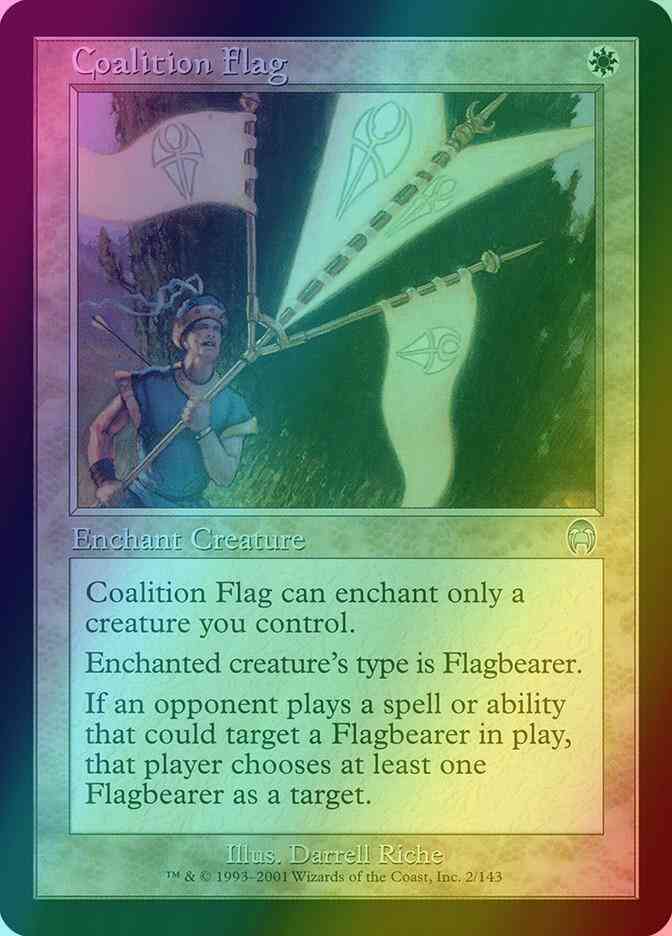 Coalition Flag [2] [Apocalypse] [Foil]
