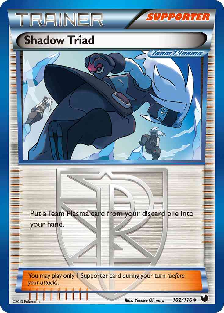 Shadow Triad - 102/116 - Uncommon [bw9-102] [Reverse Holo]