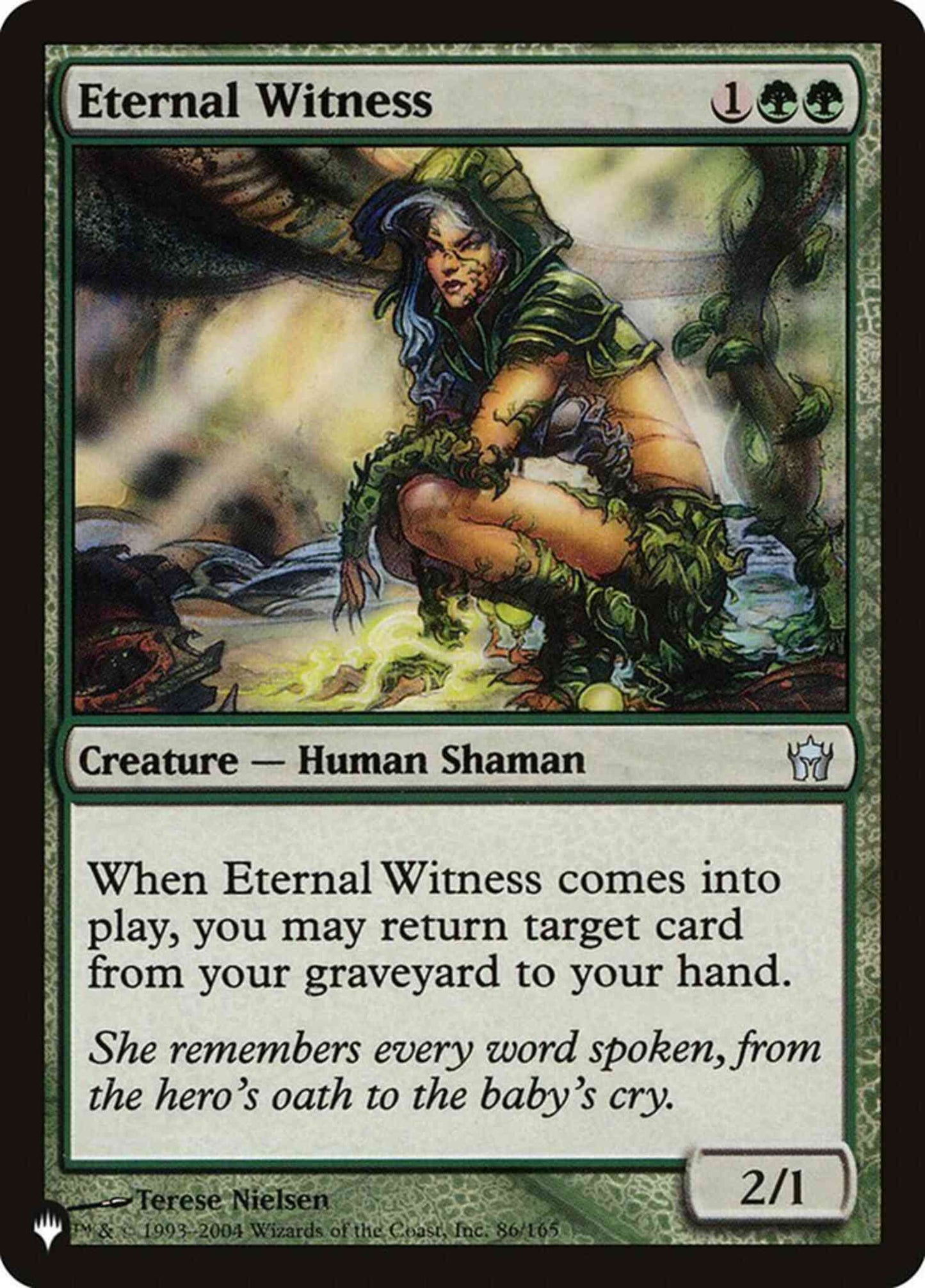 Eternal Witness [5DN-86] [The List] [Non-Foil]