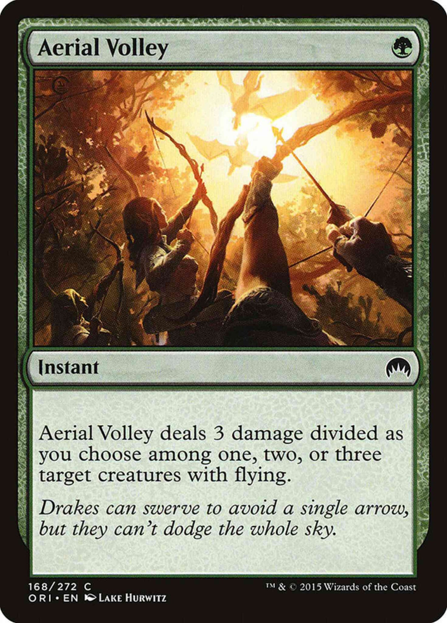 Aerial Volley [168] [Magic Origins] [Non-Foil]