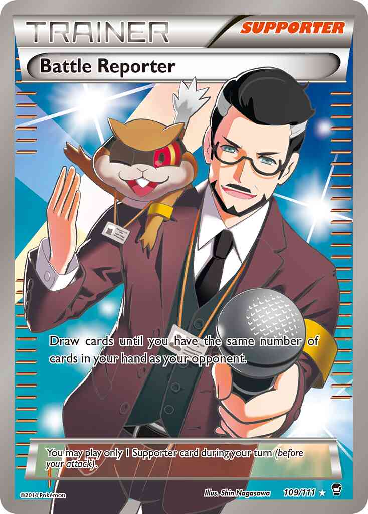 Battle Reporter - 109/111 - Rare Ultra [xy3-109] [Ultra]