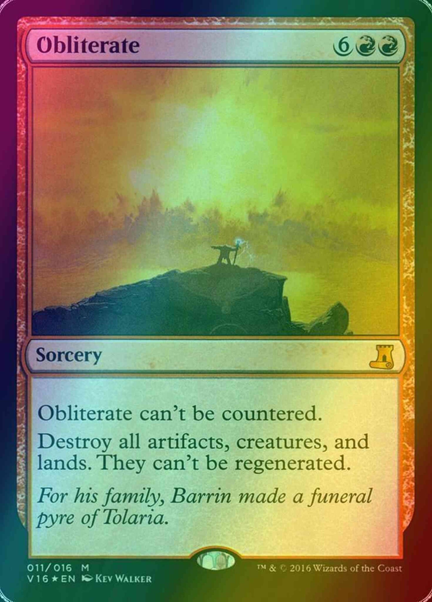 Obliterate [11] [From the Vault: Lore] [Foil]