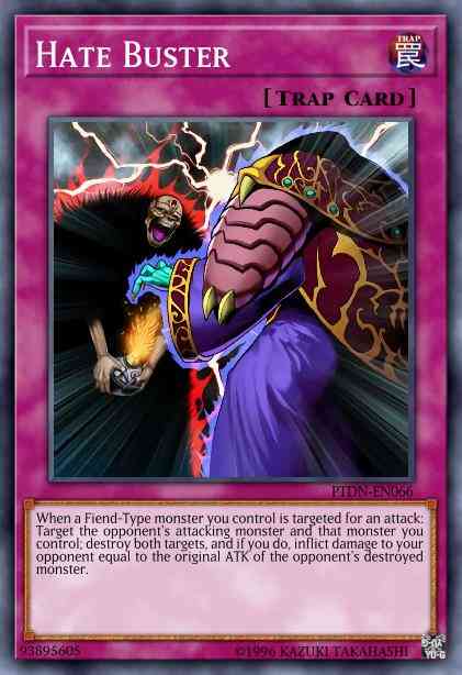 Hate Buster - PTDN-EN066 - Rare - 1st Edition