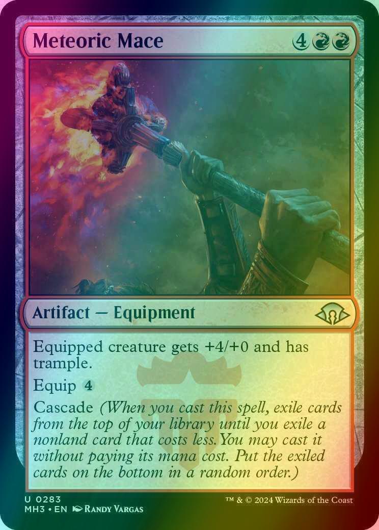 Meteoric Mace [283] [Modern Horizons 3] [Foil]