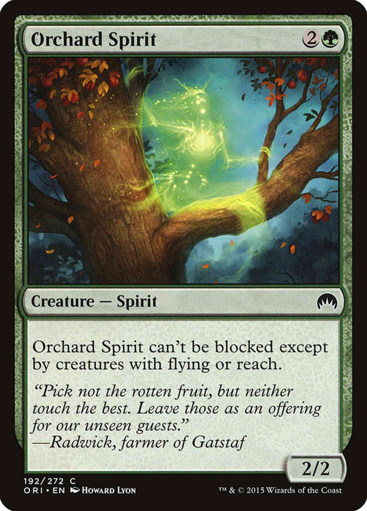 Orchard Spirit [192] [Magic Origins] [Non-Foil]