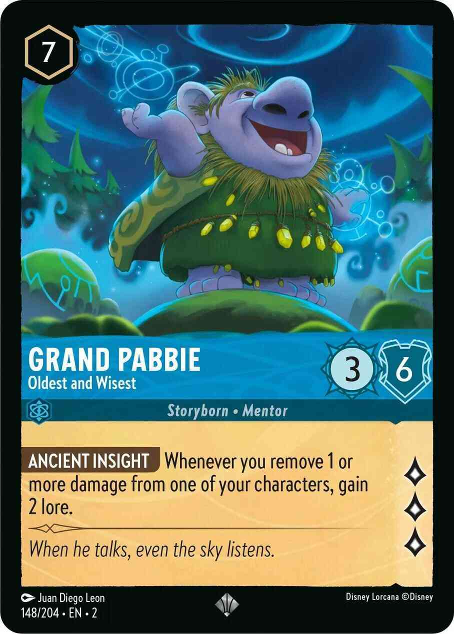 Grand Pabbie - Oldest and Wisest - 148/204 [Rise Of The Floodborn] [Non-Foil]