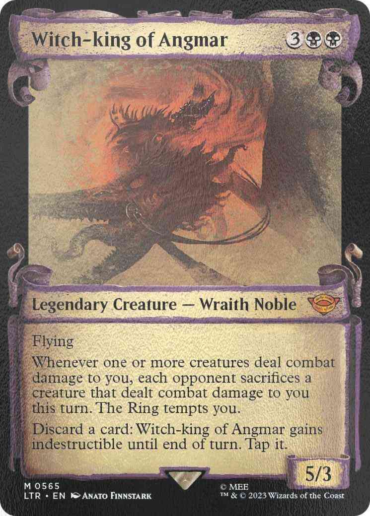 Witch-king of Angmar [565] [Scrolls Showcase] [The Lord of the Rings: Tales of Middle-earth] [Silver Foil]