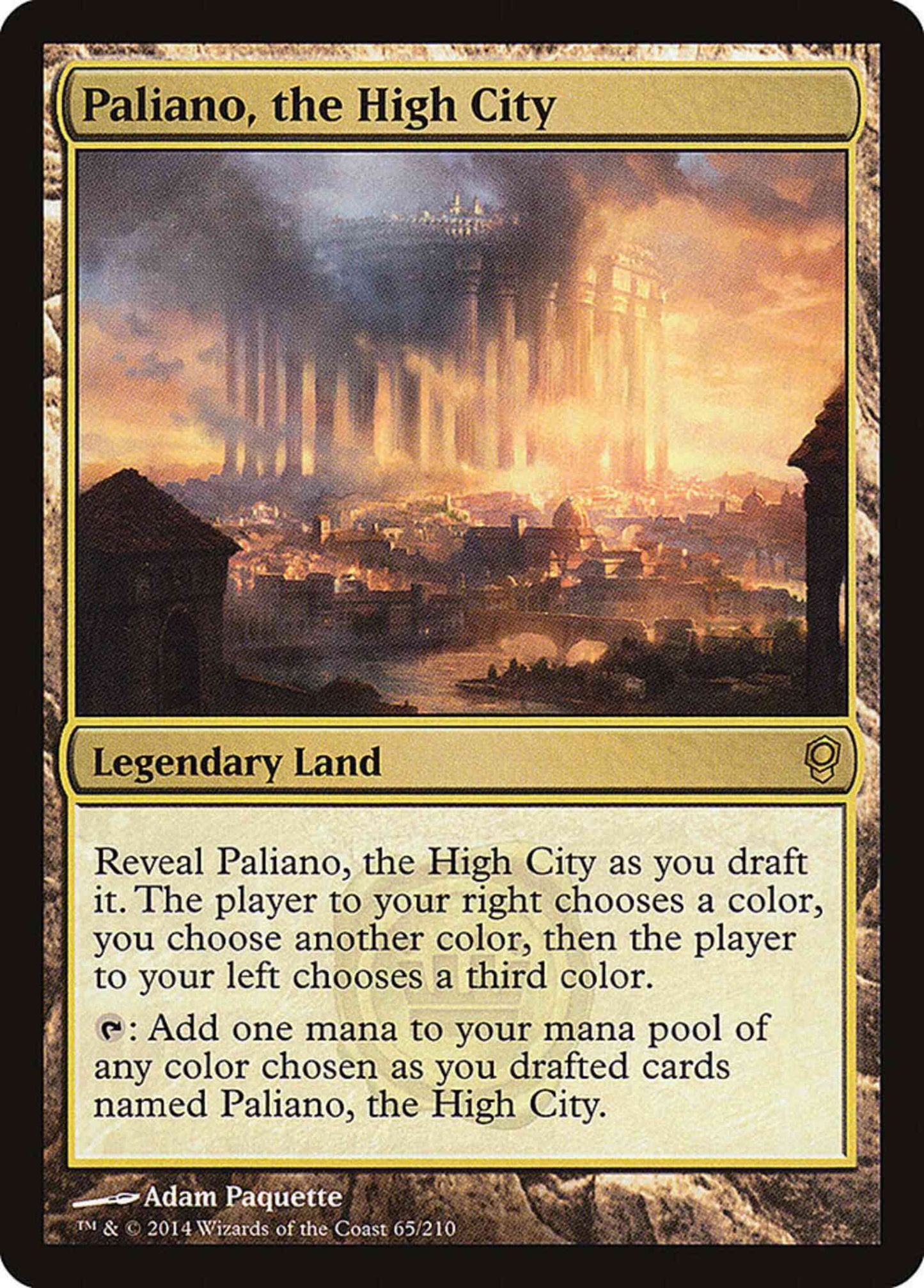 Paliano, the High City [65] [Conspiracy] [Non-Foil]