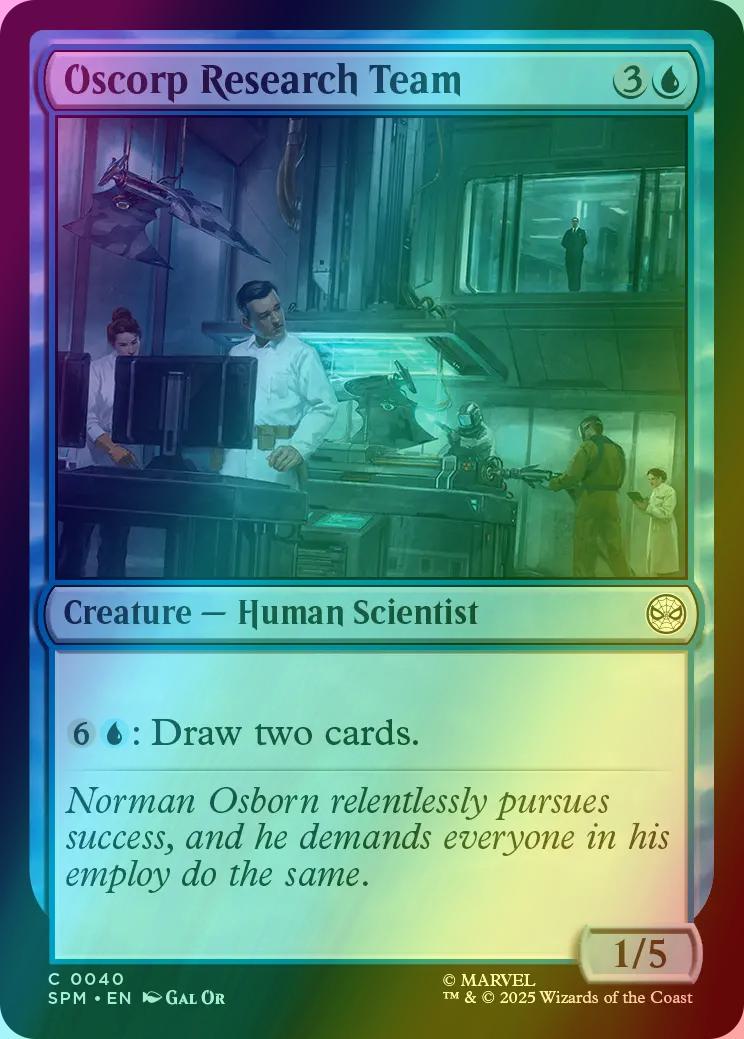 Oscorp Research Team [40] [Marvel's Spider-Man] [Foil]