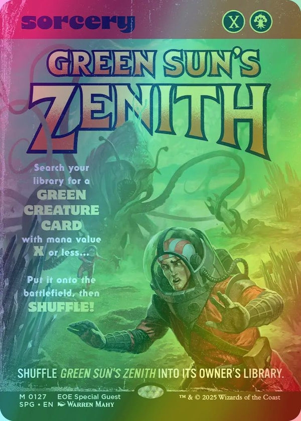 Green Sun's Zenith [127] [Borderless] [Special Guests] [Foil]