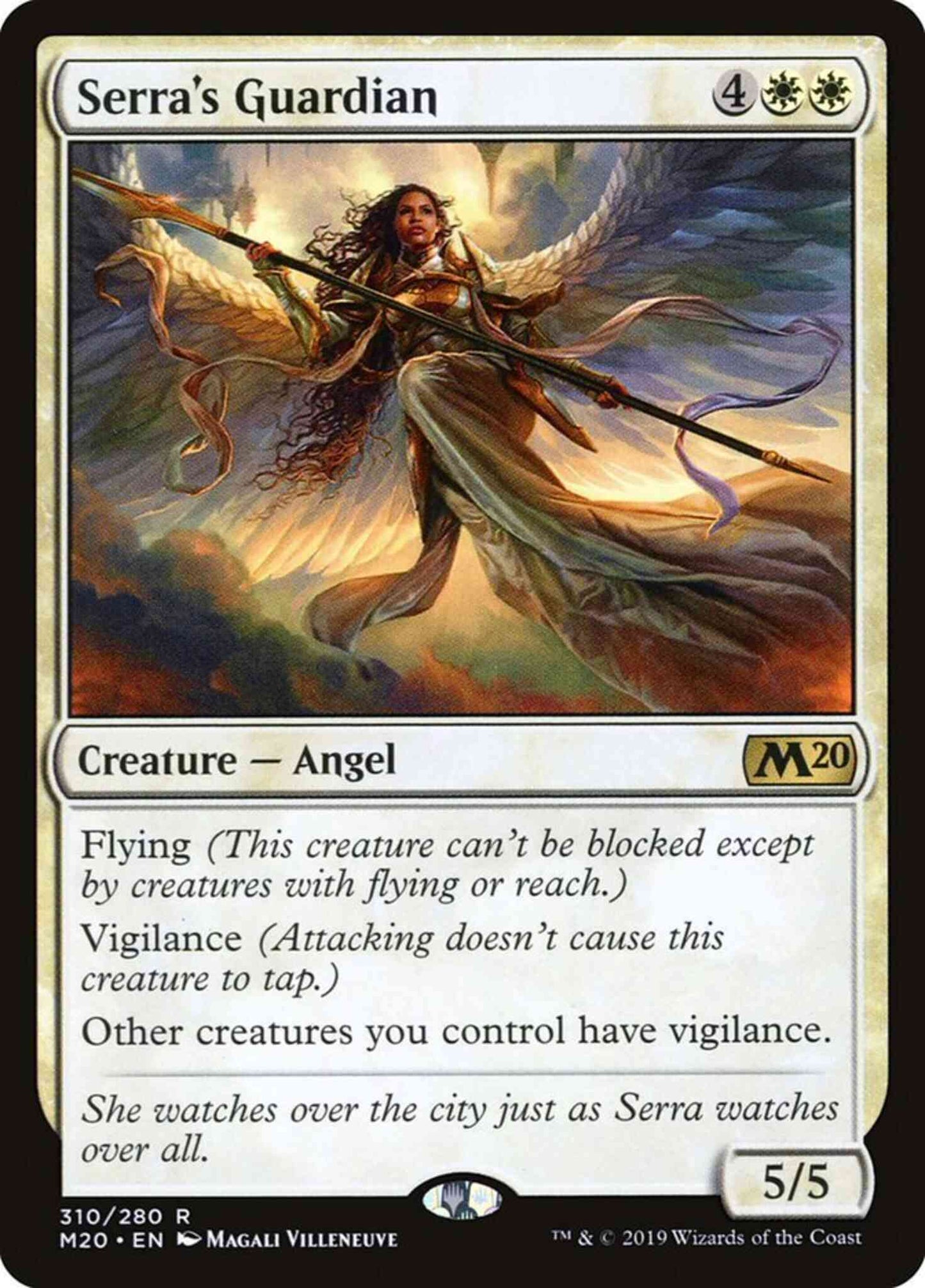 Serra's Guardian [310] [Planeswalker Deck Exclusive] [Core Set 2020] [Non-Foil]