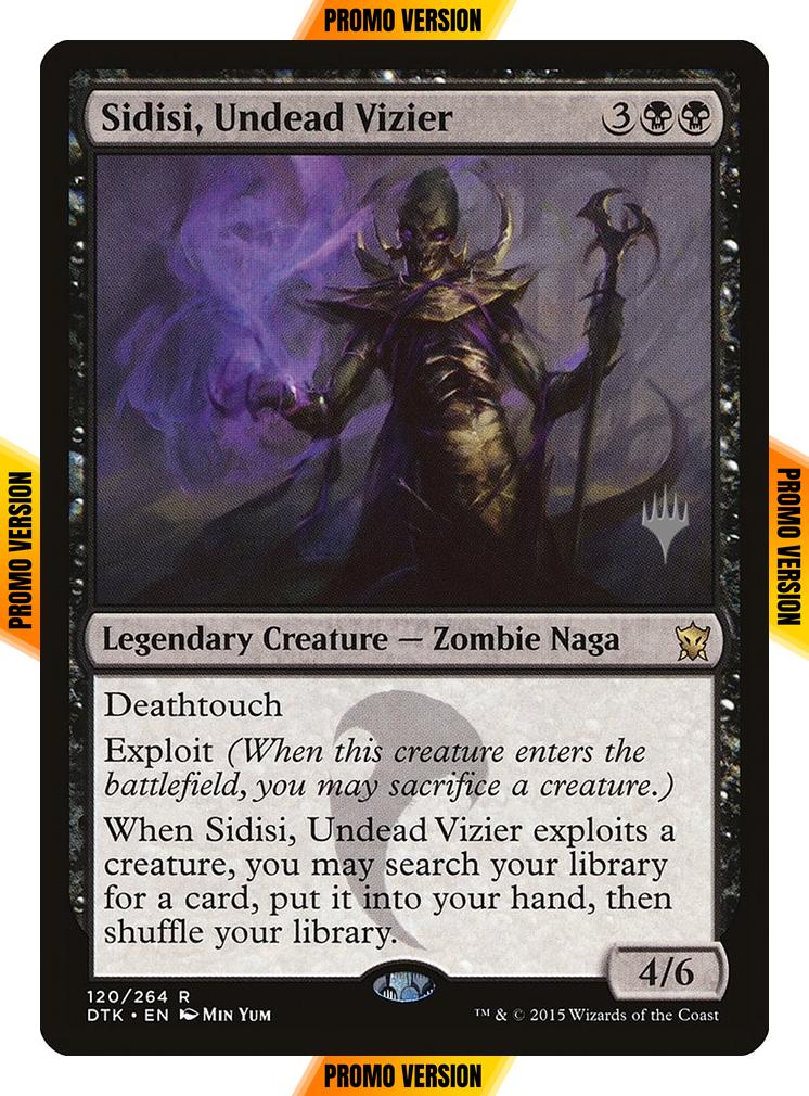 Sidisi, Undead Vizier [120p] [Promo Pack] [Dragons of Tarkir Promos] [Non-Foil]