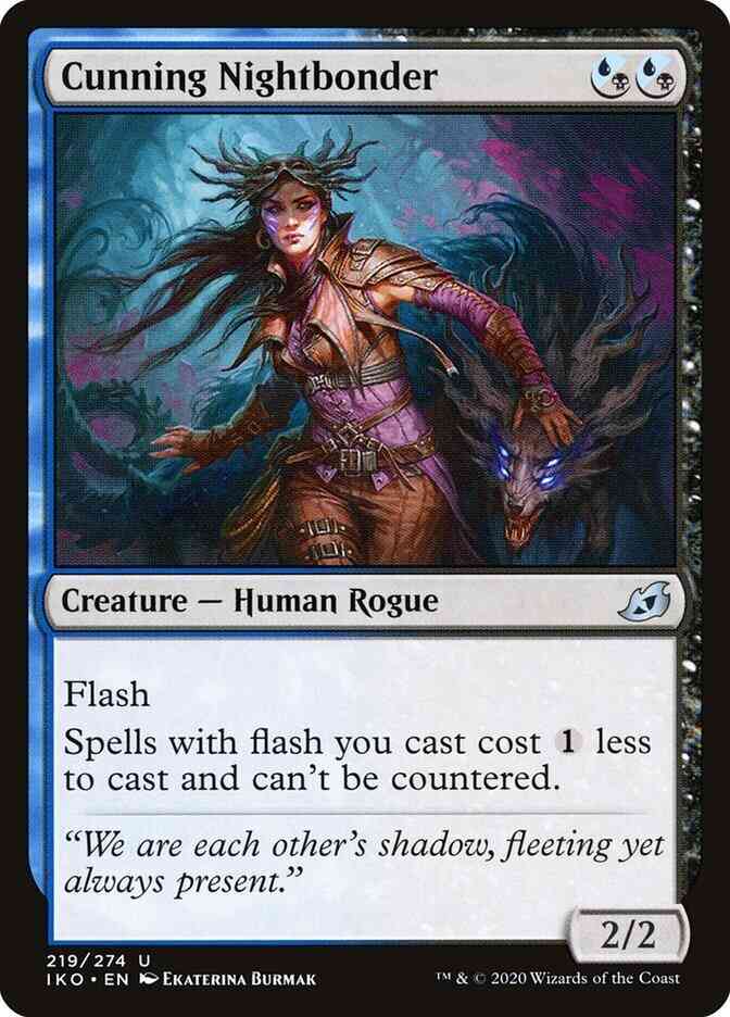 Cunning Nightbonder [219] [Ikoria: Lair of Behemoths] [Non-Foil]