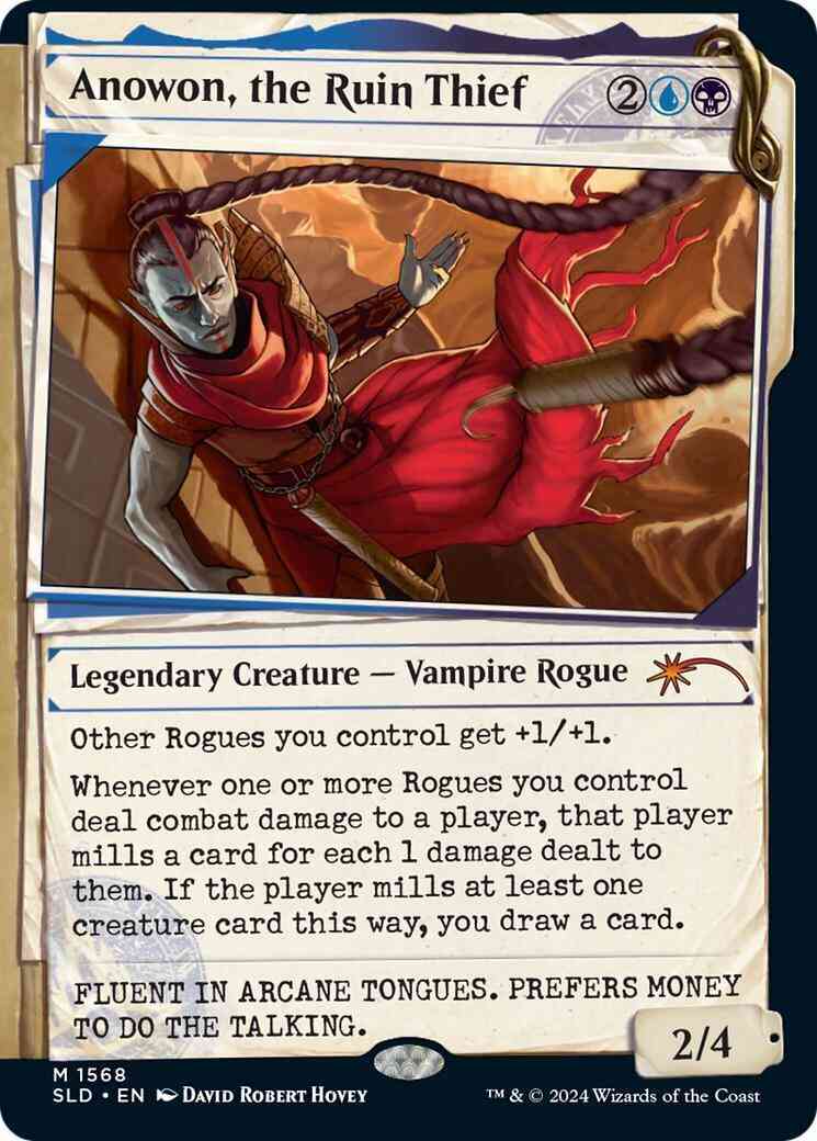 Anowon, the Ruin Thief [1568] [Dossier Showcase] [Showcase: MKM] [Secret Lair Drop] [Non-Foil]