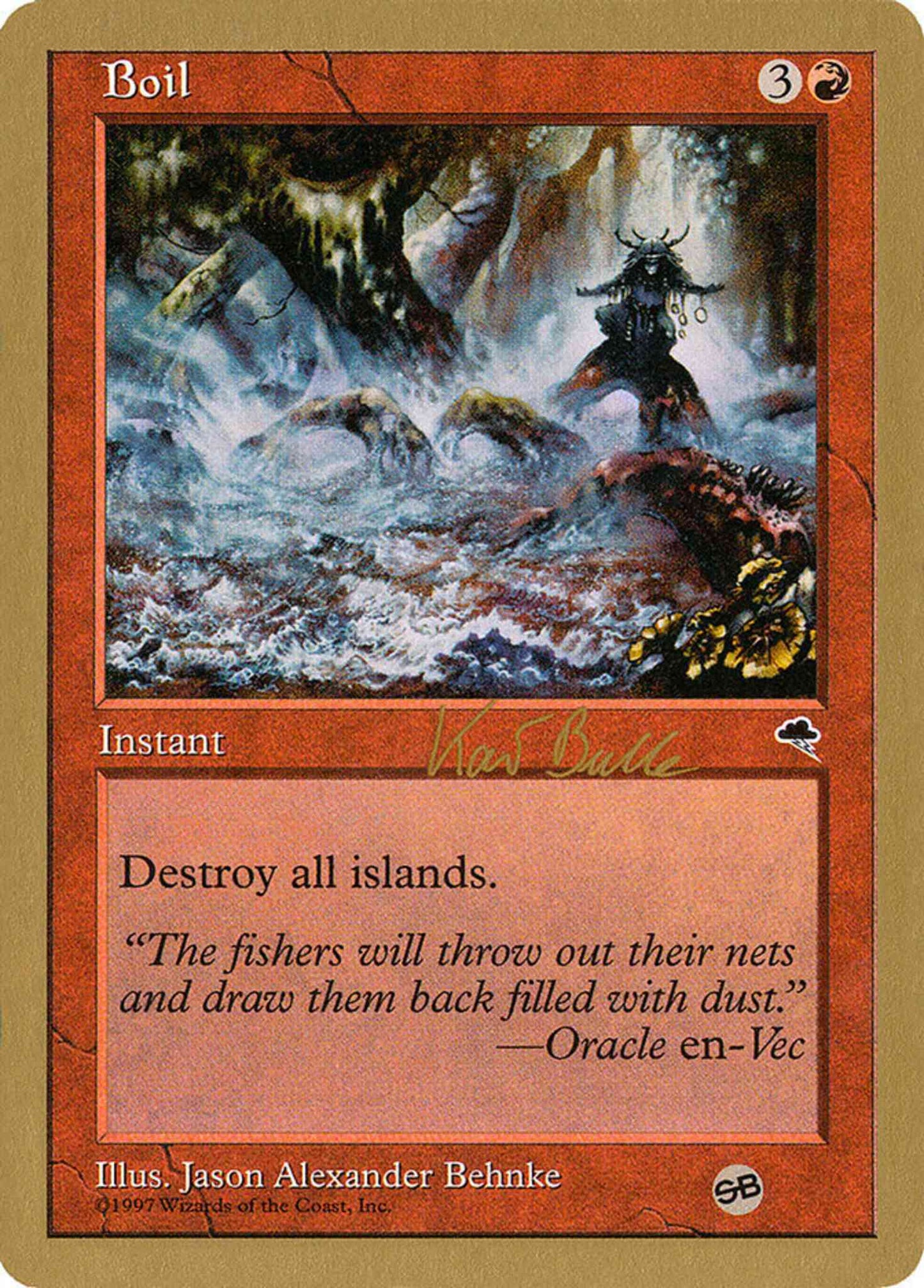 Boil [kb165sb] [World Championship Decks 1999] [Non-Foil]