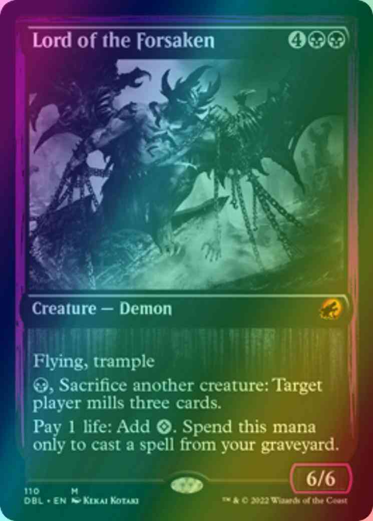 Lord of the Forsaken [110] [Innistrad: Double Feature] [Foil]