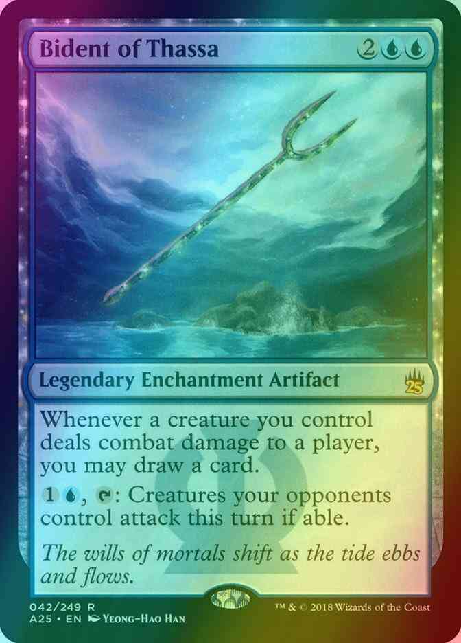 Bident of Thassa [42] [Masters 25] [Foil]