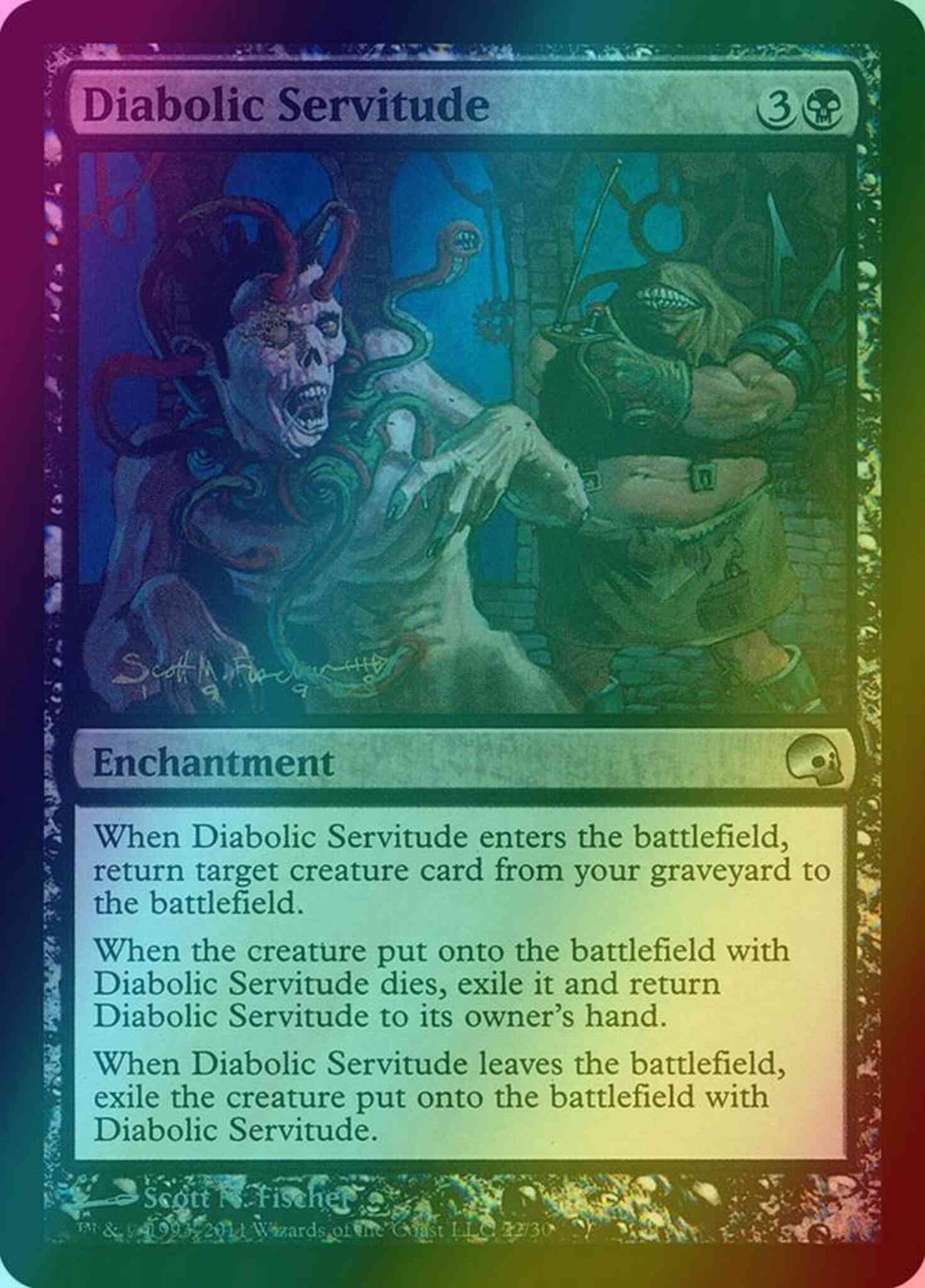 Diabolic Servitude [22] [Premium Deck Series: Graveborn] [Foil]