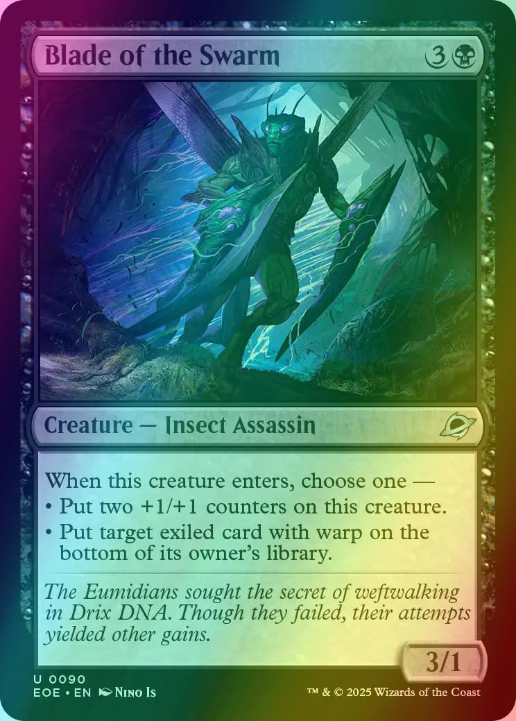 Blade of the Swarm [90] [Edge of Eternities] [Foil]