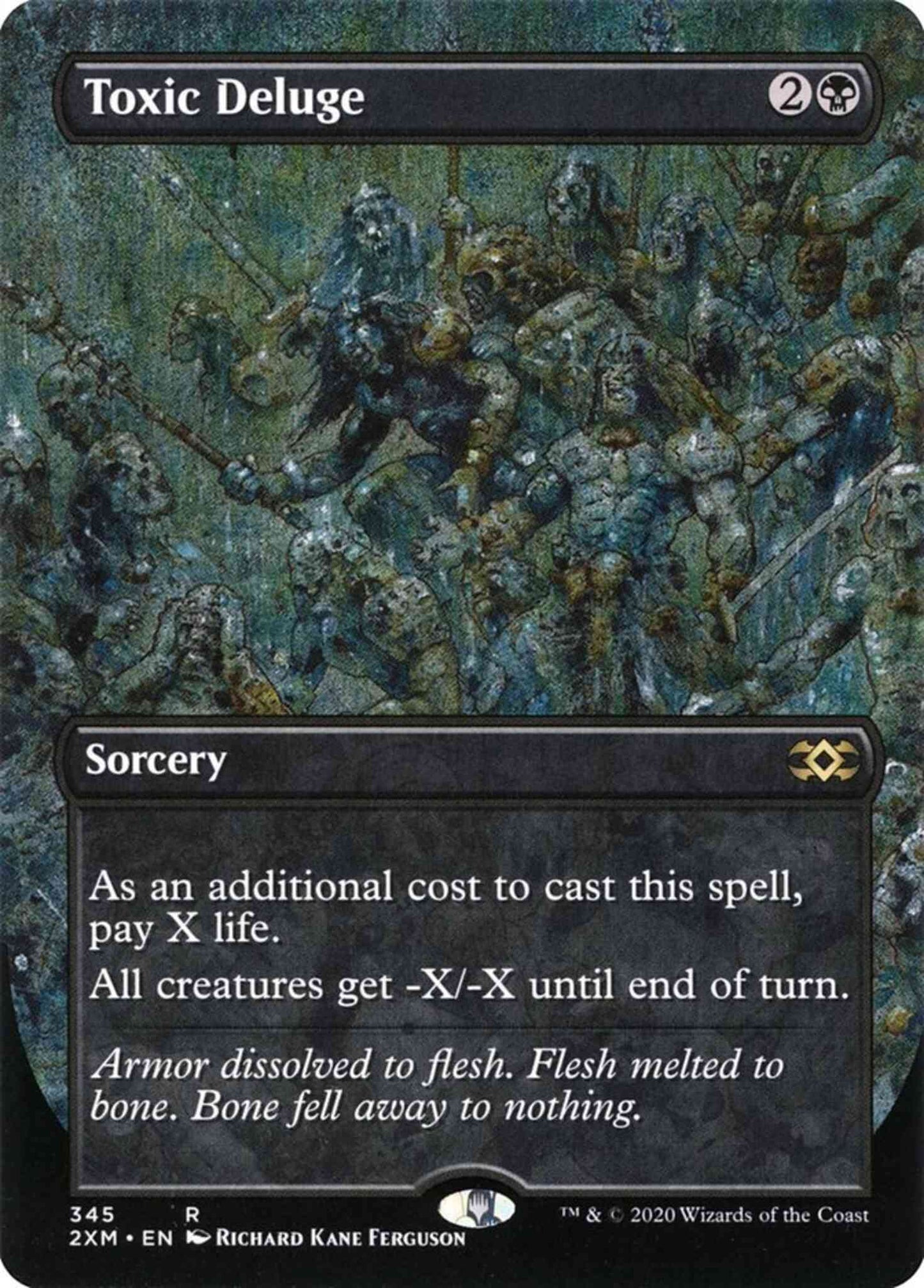 Toxic Deluge [345] [Borderless] [Double Masters] [Non-Foil]