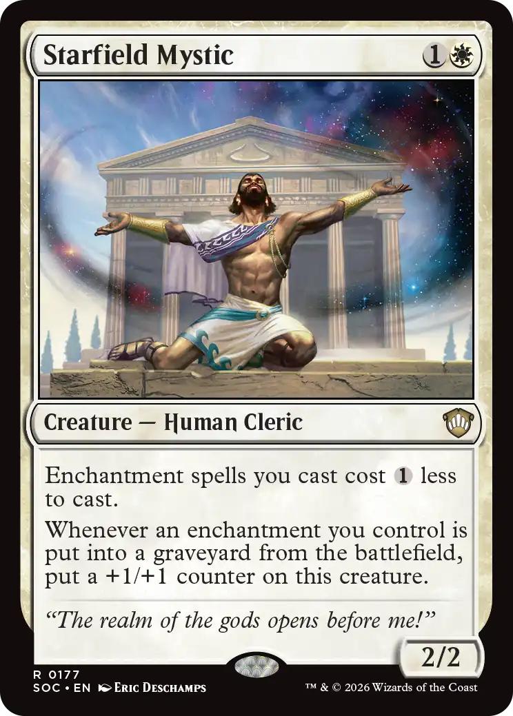 Starfield Mystic [177] [Secrets of Strixhaven: Commander] [Non-Foil]
