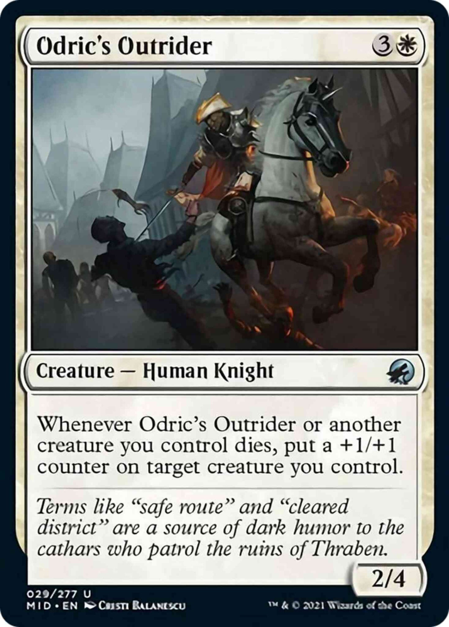 Odric's Outrider [29] [Innistrad: Midnight Hunt] [Non-Foil]