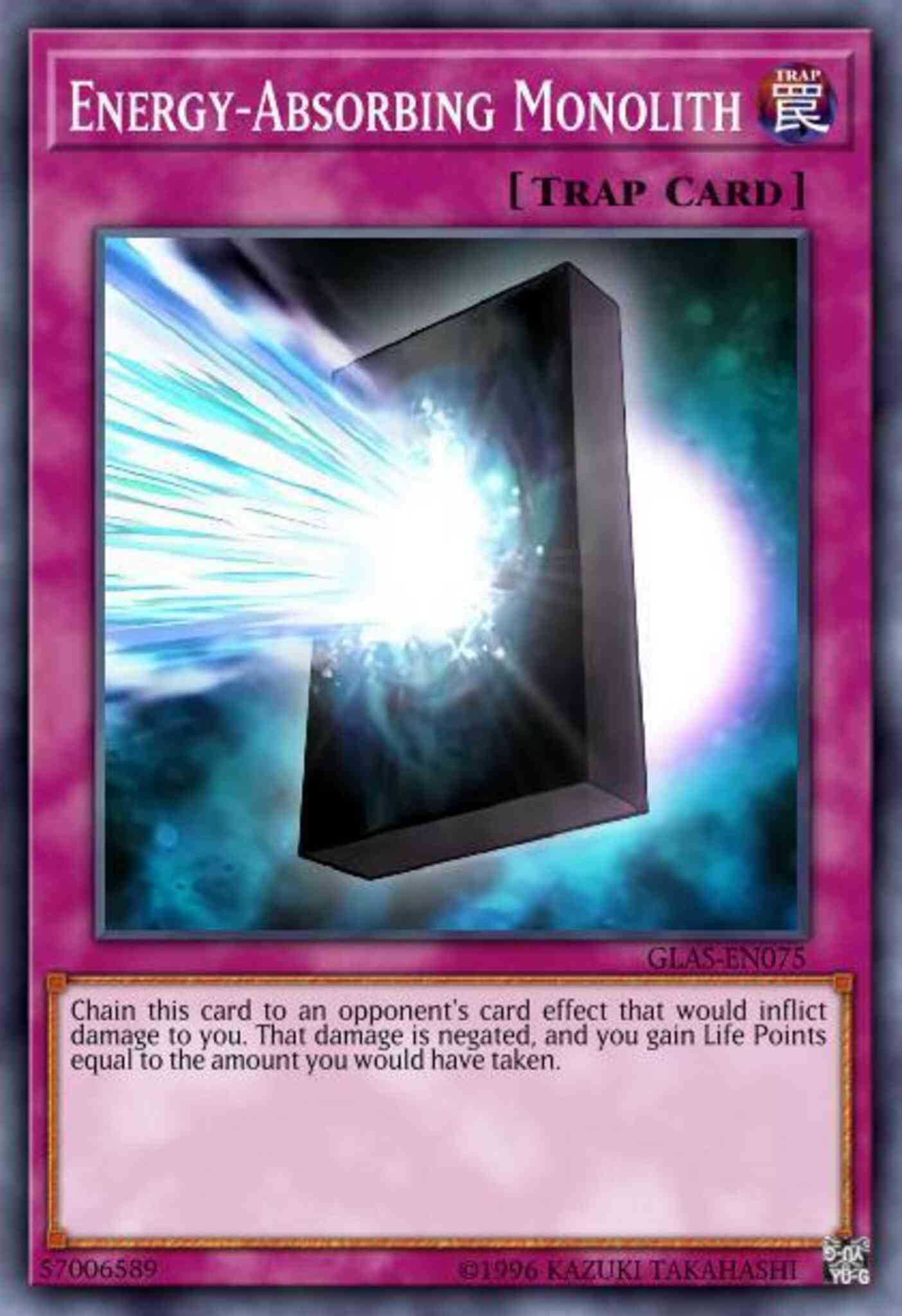 Energy-Absorbing Monolith - GLAS-EN075 - Ultimate Rare - Unlimited