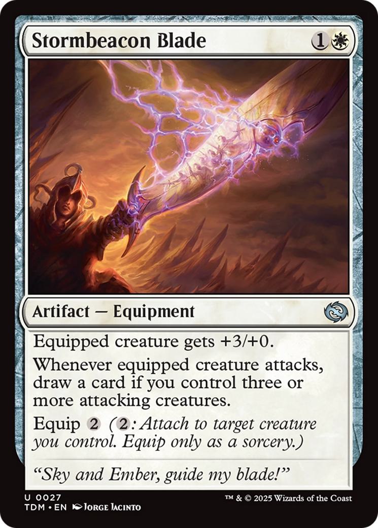 Stormbeacon Blade [27] [Tarkir: Dragonstorm] [Non-Foil]