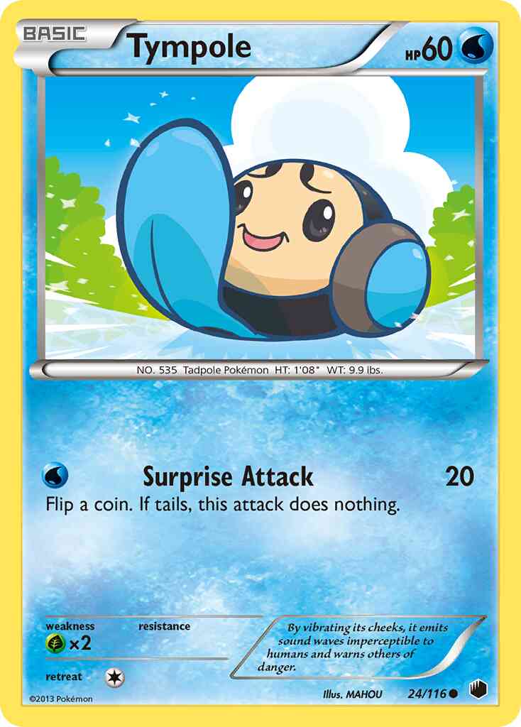 Tympole - 24/116 - Common [bw9-24] [Non-Holo]