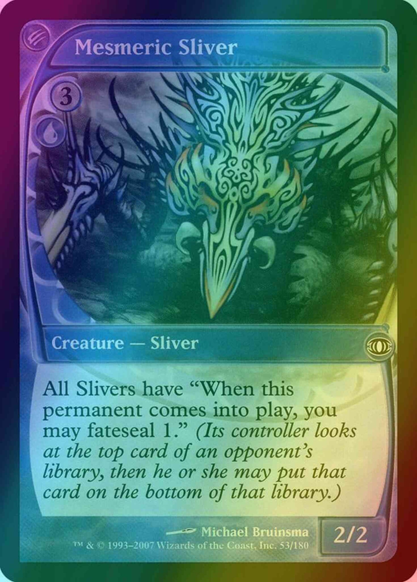 Mesmeric Sliver [53] [Future Sight] [Foil]