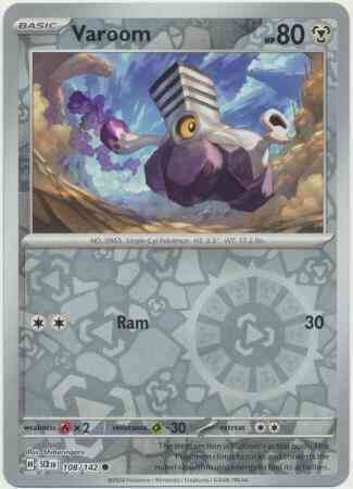 Varoom - 108/142 - Common [sv07-108] [Reverse Holo]