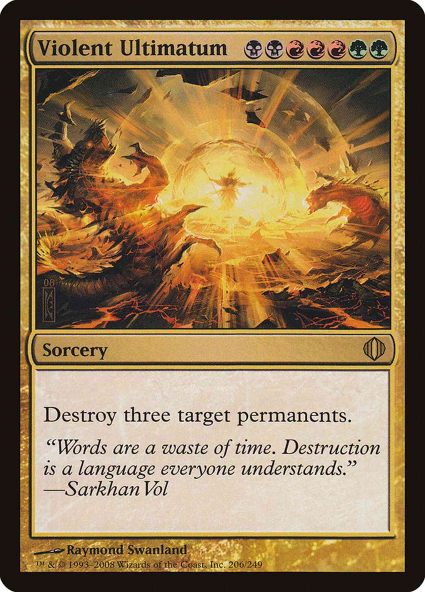 Violent Ultimatum [206] [Shards Of Alara] [Non-Foil]