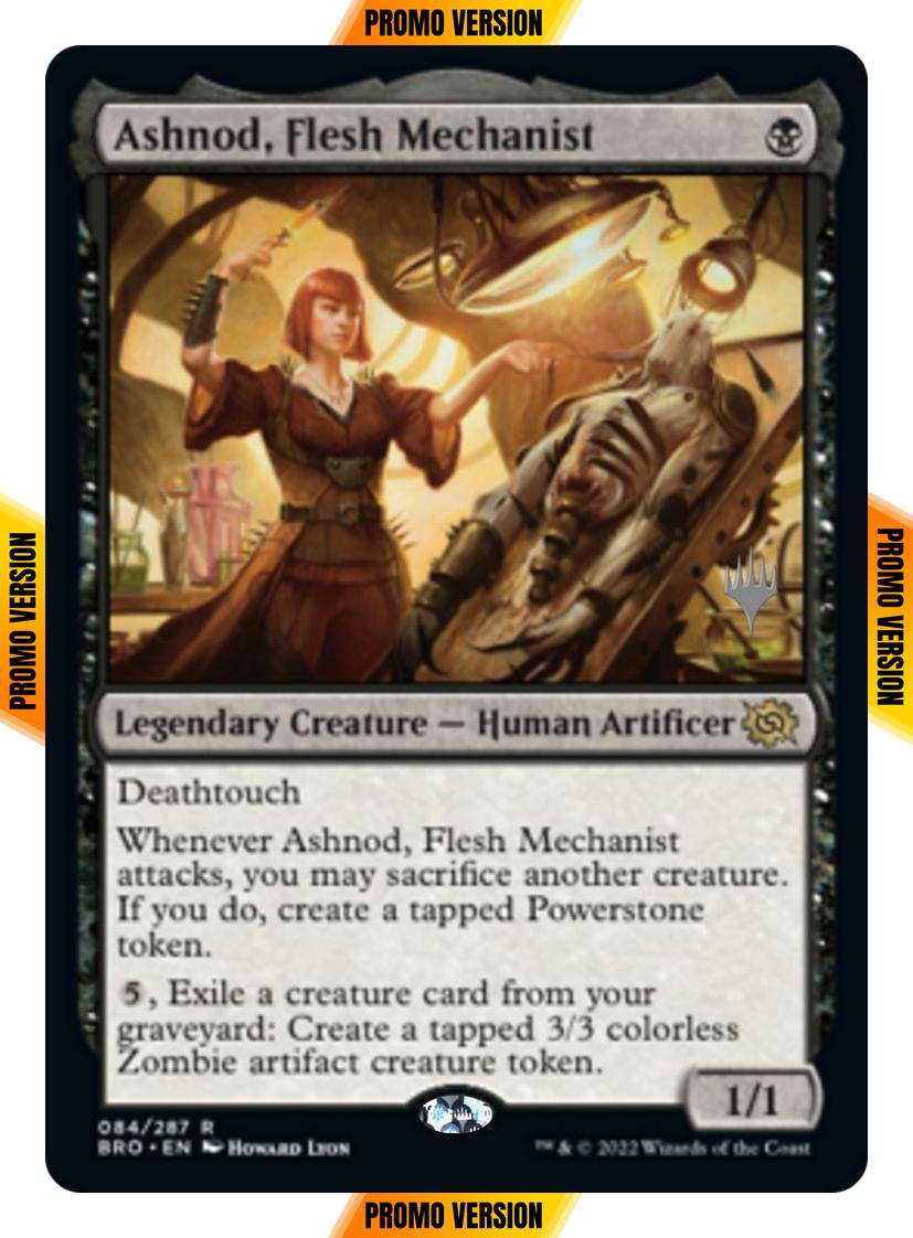 Ashnod, Flesh Mechanist [84p] [Promo Pack] [The Brothers' War: Promos] [Non-Foil]