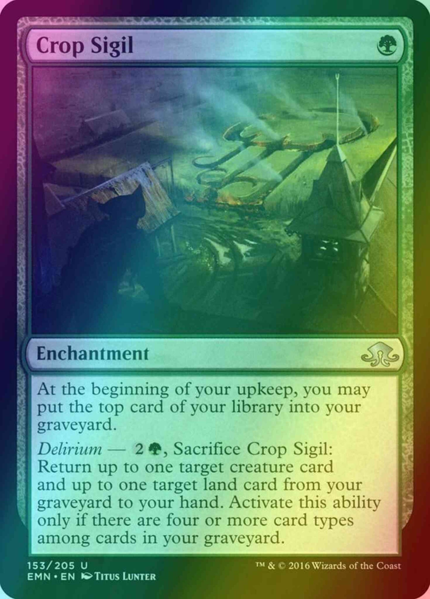 Crop Sigil [153] [Eldritch Moon] [Foil]