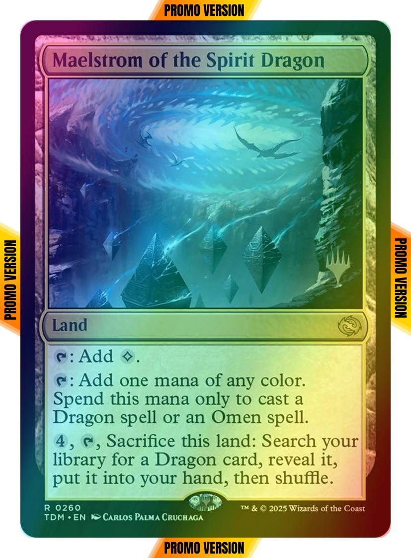 Maelstrom of the Spirit Dragon [260p] [Promo Pack] [Tarkir: Dragonstorm: Promos] [Foil]