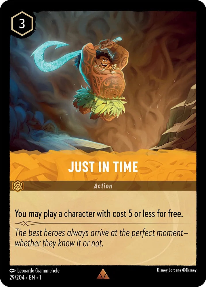 Just in Time - 29/204 [The First Chapter] [Non-Foil]