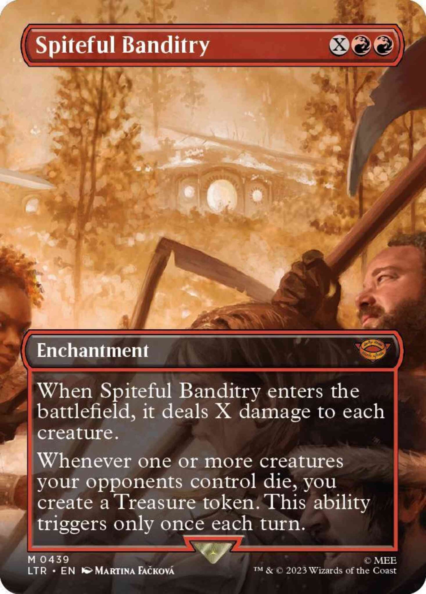 Spiteful Banditry [439] [Borderless] [The Lord of the Rings: Tales of Middle-earth] [Non-Foil]