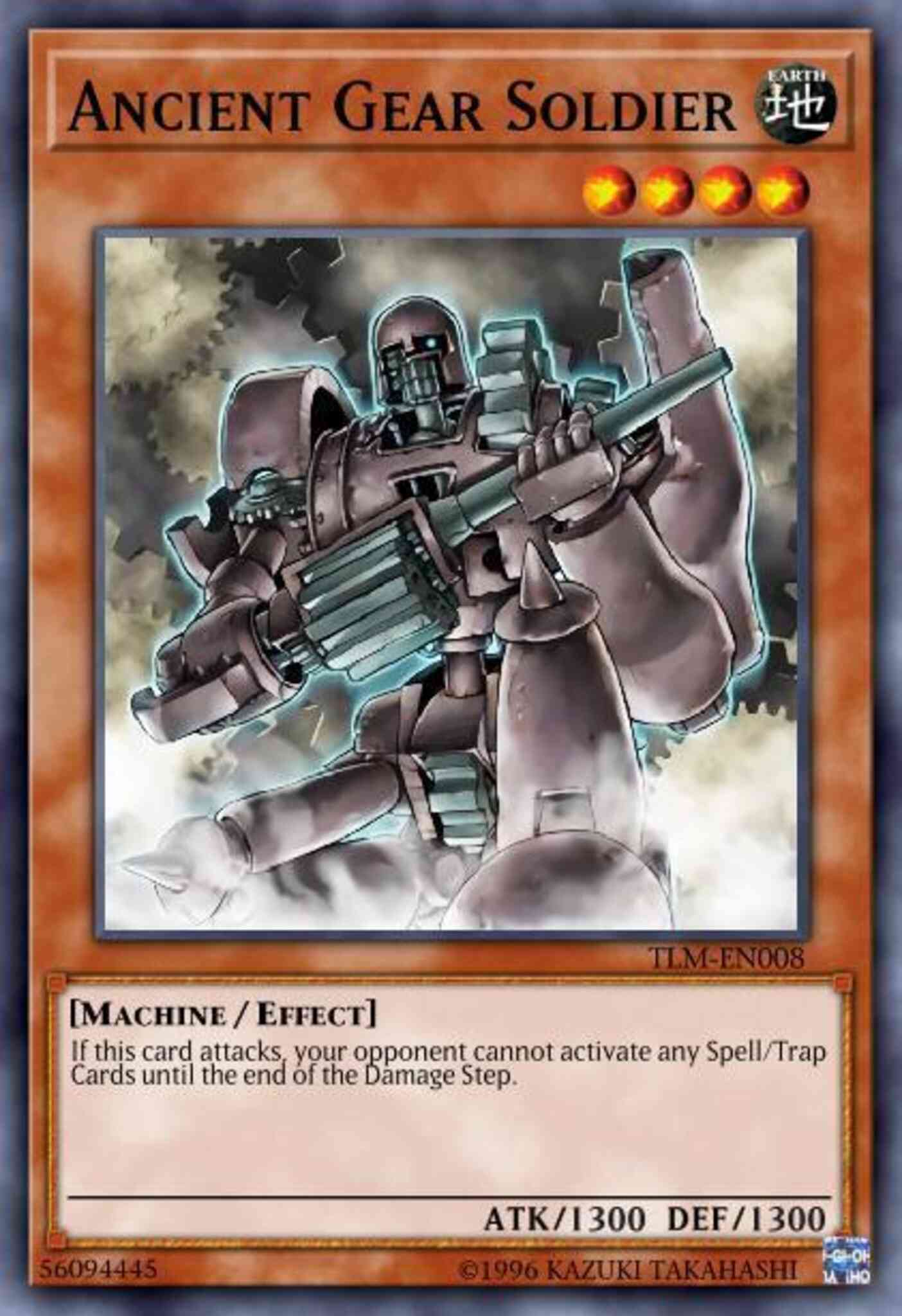 Ancient Gear Soldier - SD10-EN014 - Common - 1st Edition