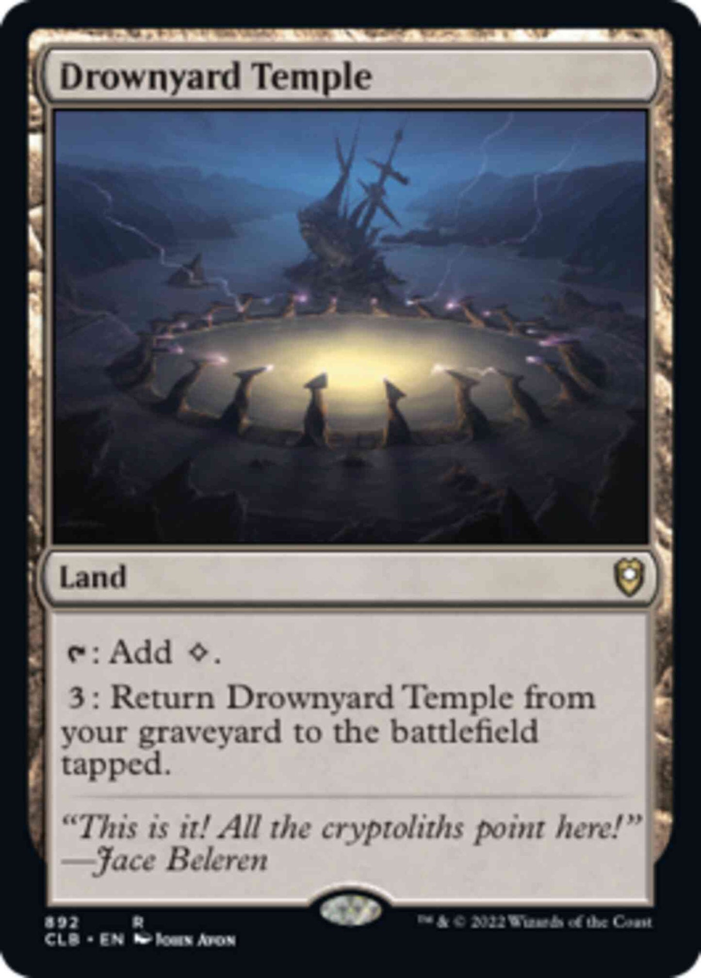 Drownyard Temple [892] [Commander Legends: Battle for Baldur's Gate] [Non-Foil]