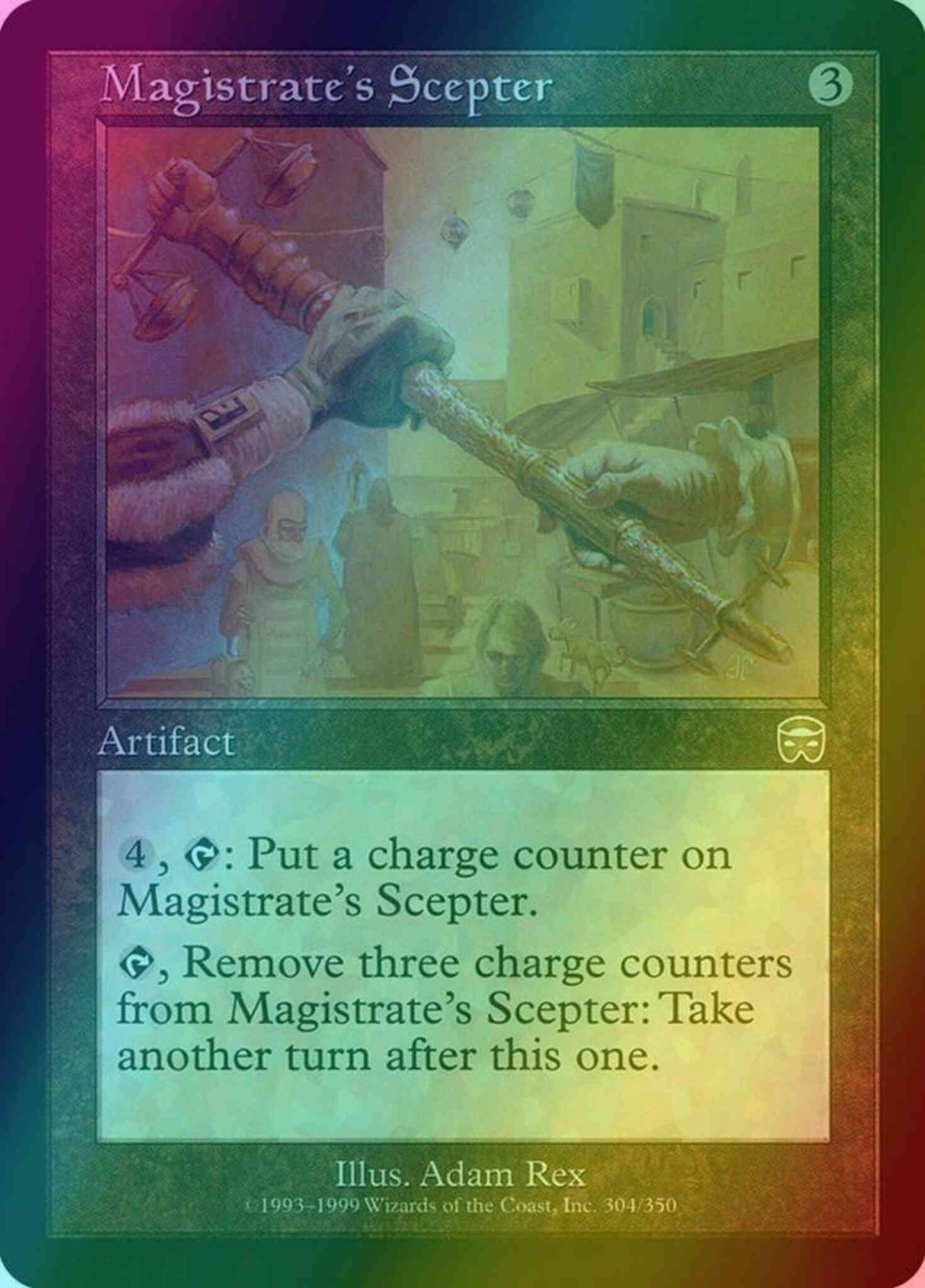 Magistrate's Scepter [304] [Mercadian Masques] [Foil]