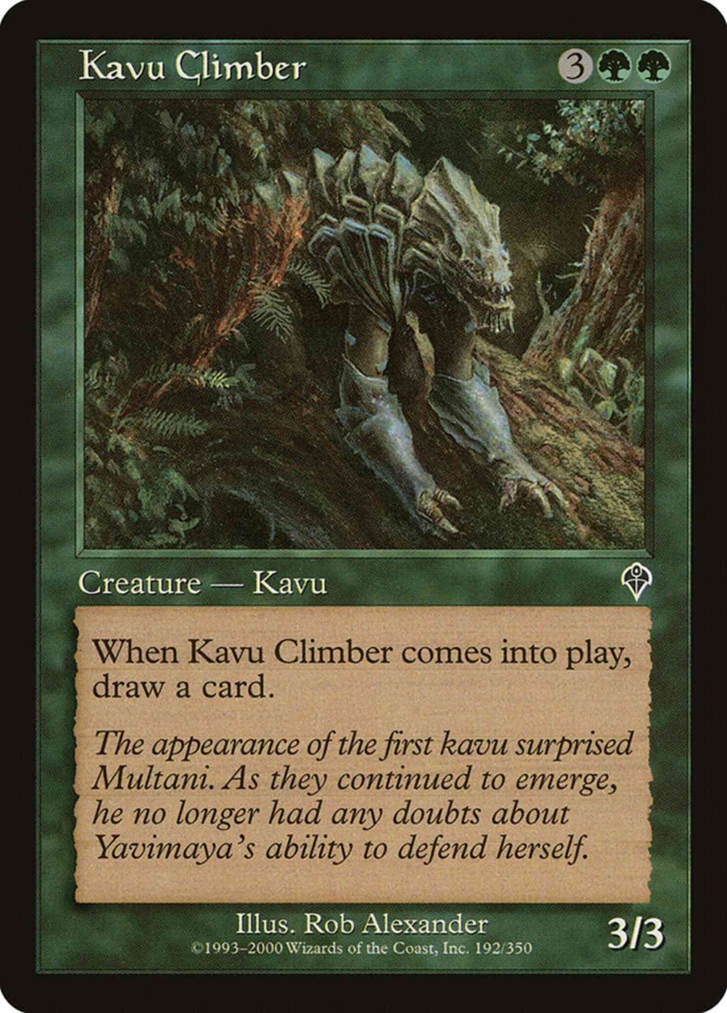 Kavu Climber [192] [Invasion] [Non-Foil]