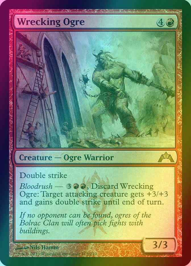 Wrecking Ogre [112] [Gatecrash] [Foil]