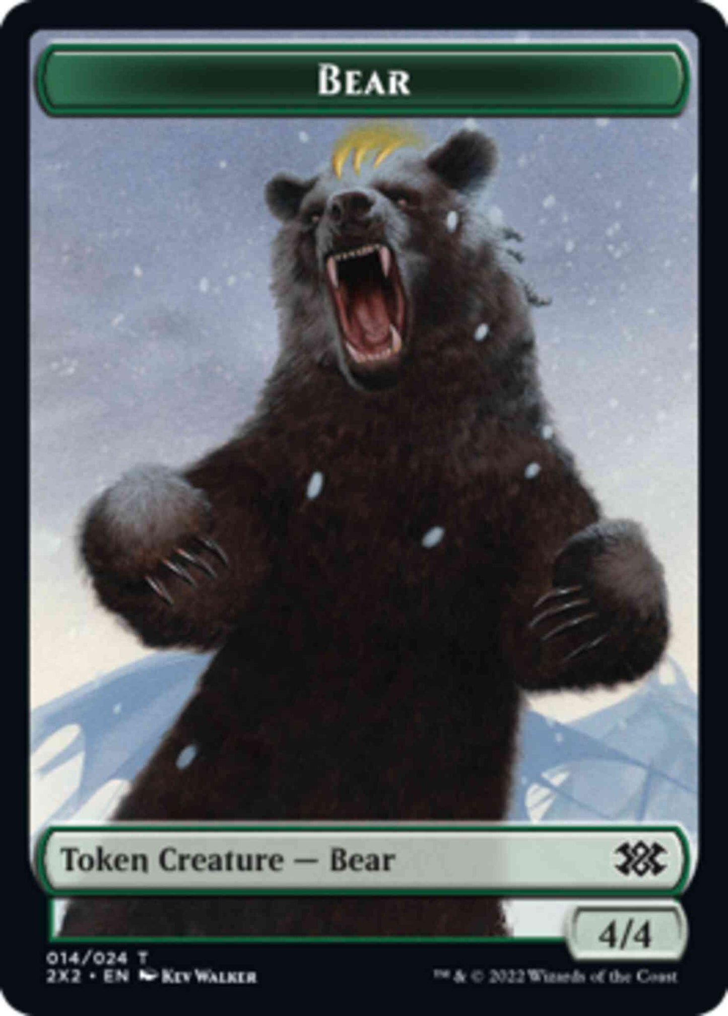 Bear Token (14) // Eldrazi Scion Token (01) [Double Masters 2022: Tokens] [Non-Foil]