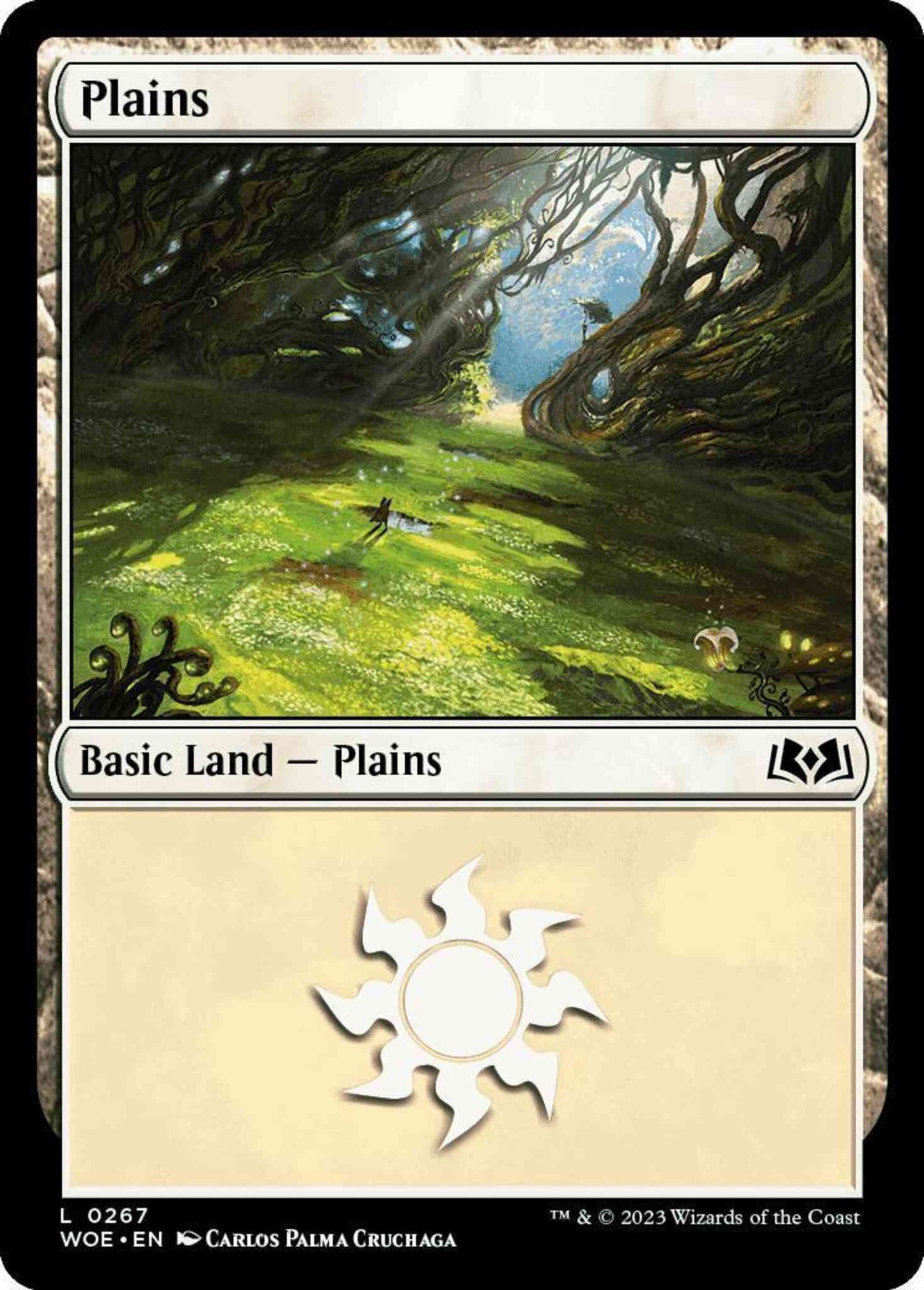 Plains [267] [Wilds of Eldraine] [Non-Foil]