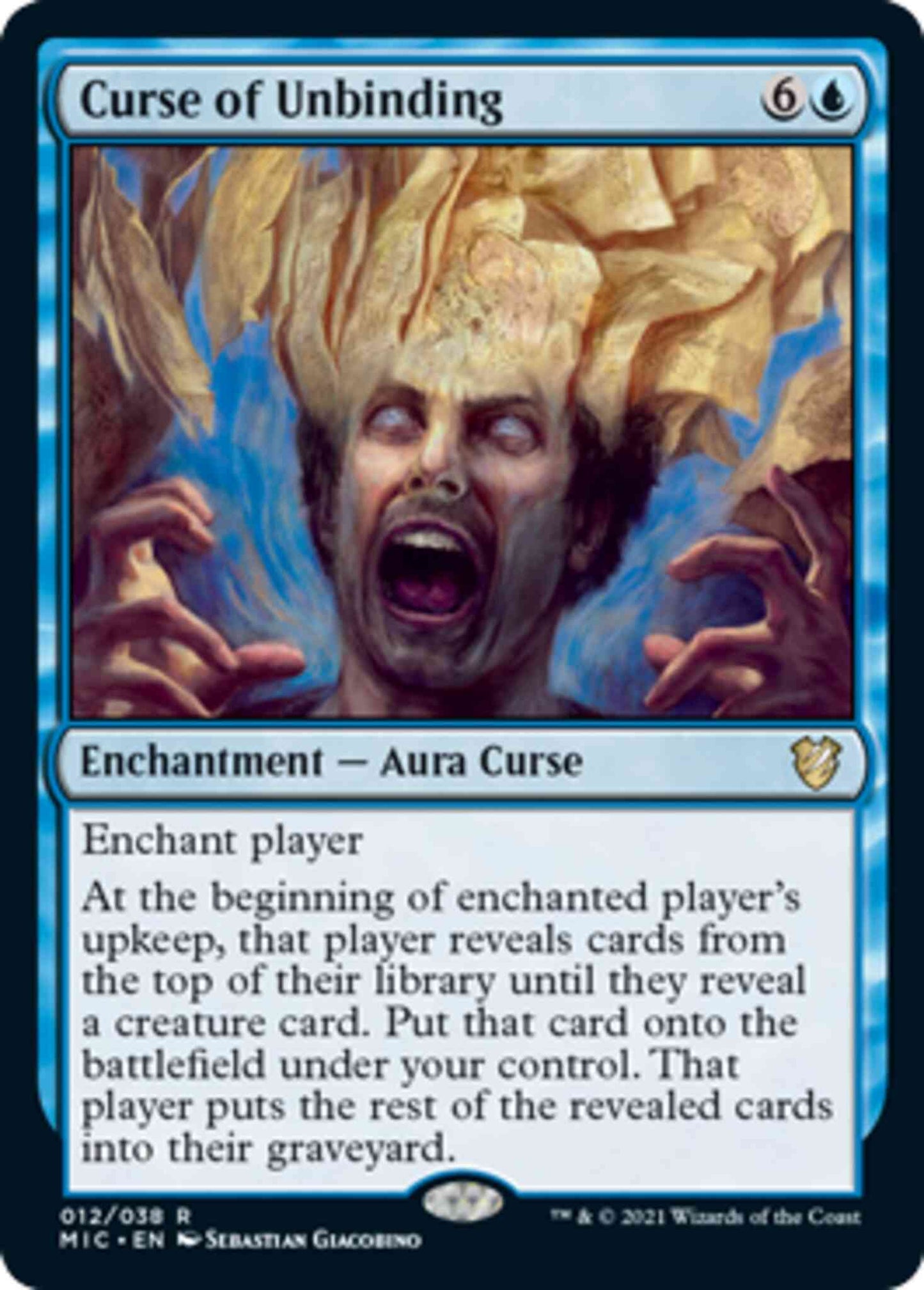Curse of Unbinding [12] [Innistrad: Midnight Hunt: Commander] [Non-Foil]