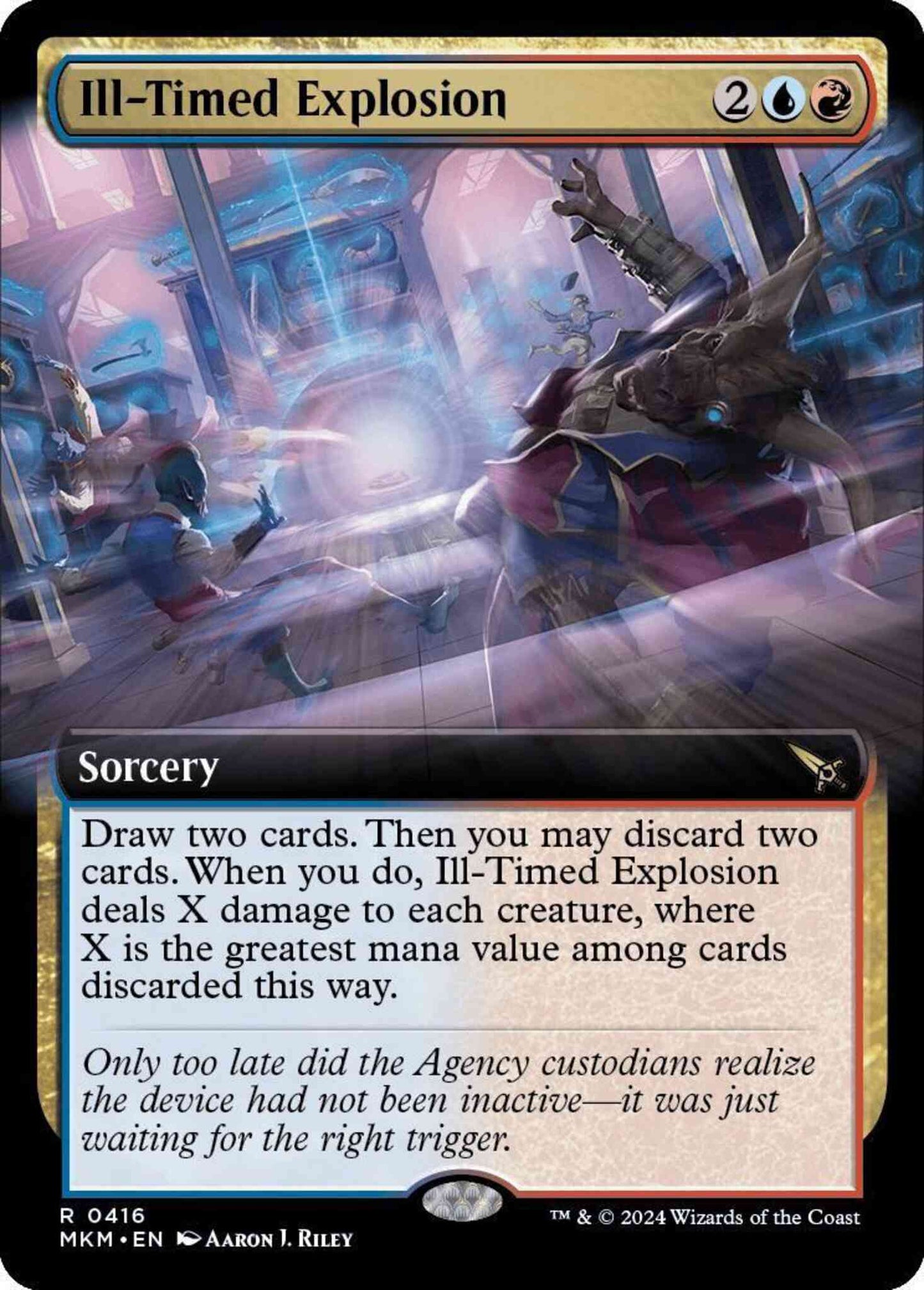 Ill-Timed Explosion [416] [Extended Art] [Murders at Karlov Manor] [Non-Foil]