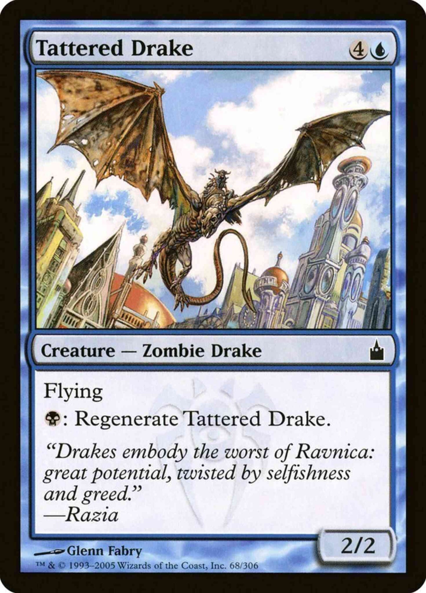 Tattered Drake [68] [Ravnica City Of Guilds] [Non-Foil]