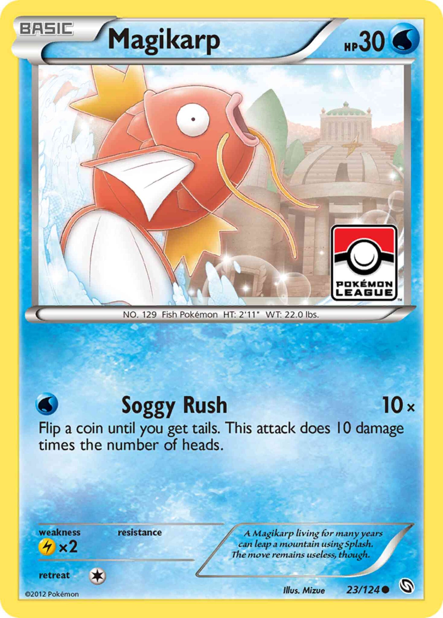 Magikarp - 23/124 - Common [bw6-23] [Reverse Holo]