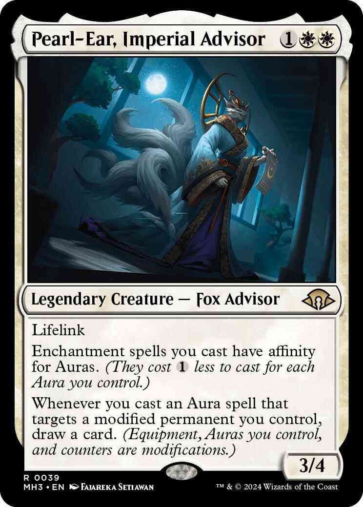 Pearl-Ear, Imperial Advisor [39] [Modern Horizons 3] [Non-Foil]